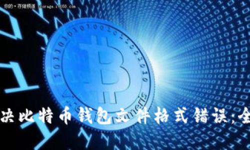 如何解决比特币钱包文件格式错误：全面指南