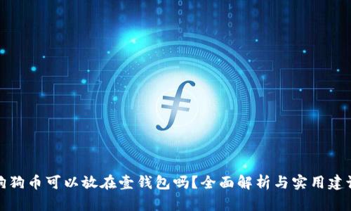 狗狗币可以放在壹钱包吗？全面解析与实用建议